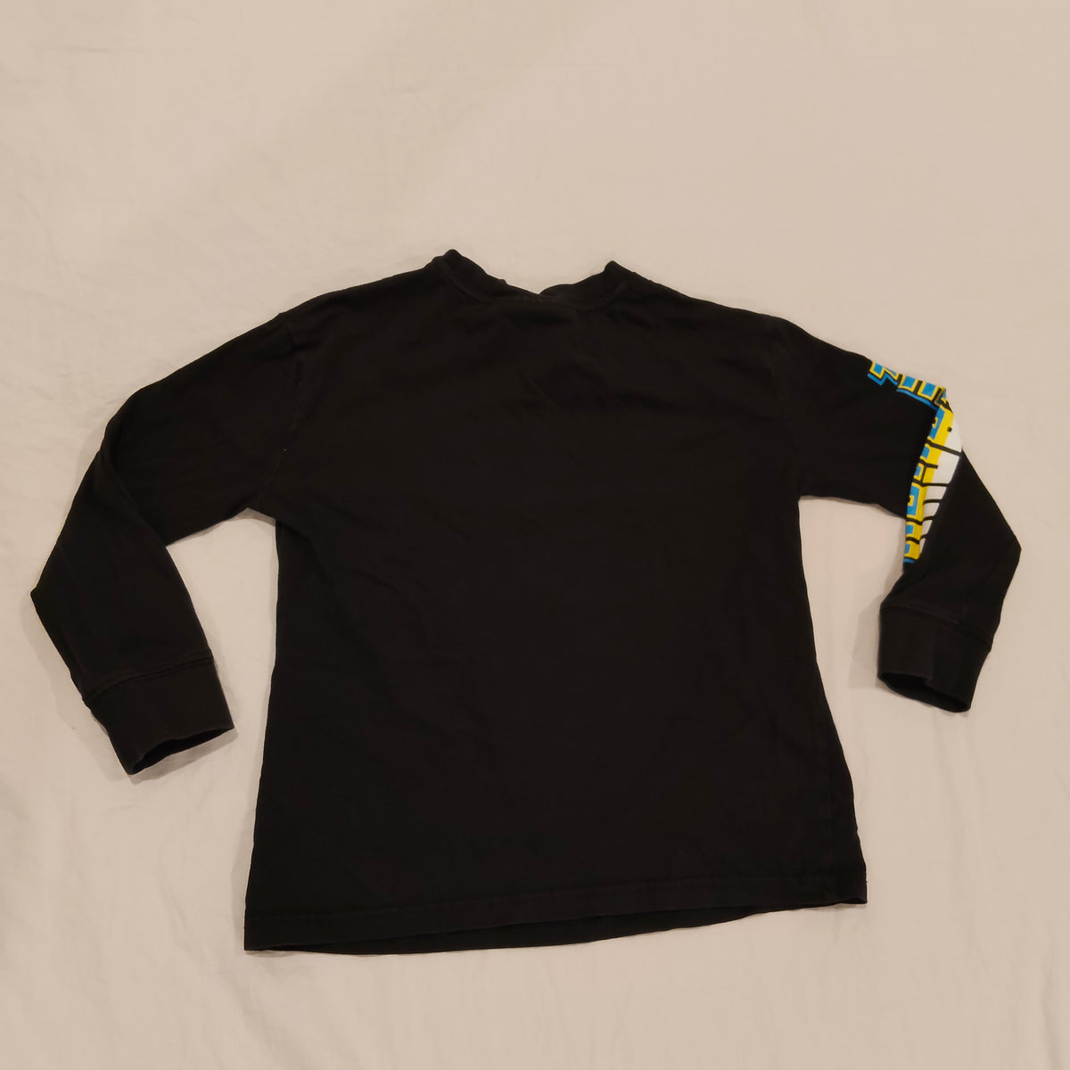 PIKACHU Top Size 8 Boys Long Sleeve Black