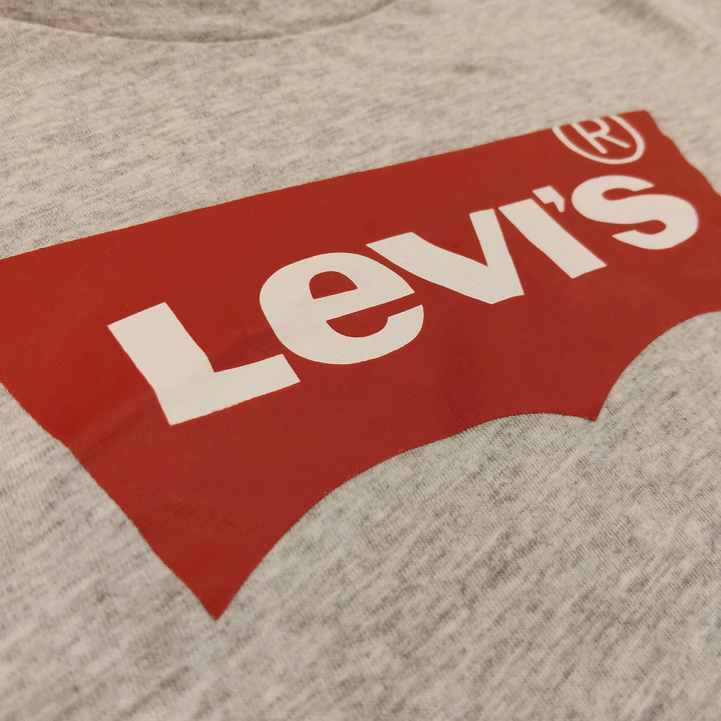 LEVIS Tee Size 12-13Y Girls Short Sleeve Grey