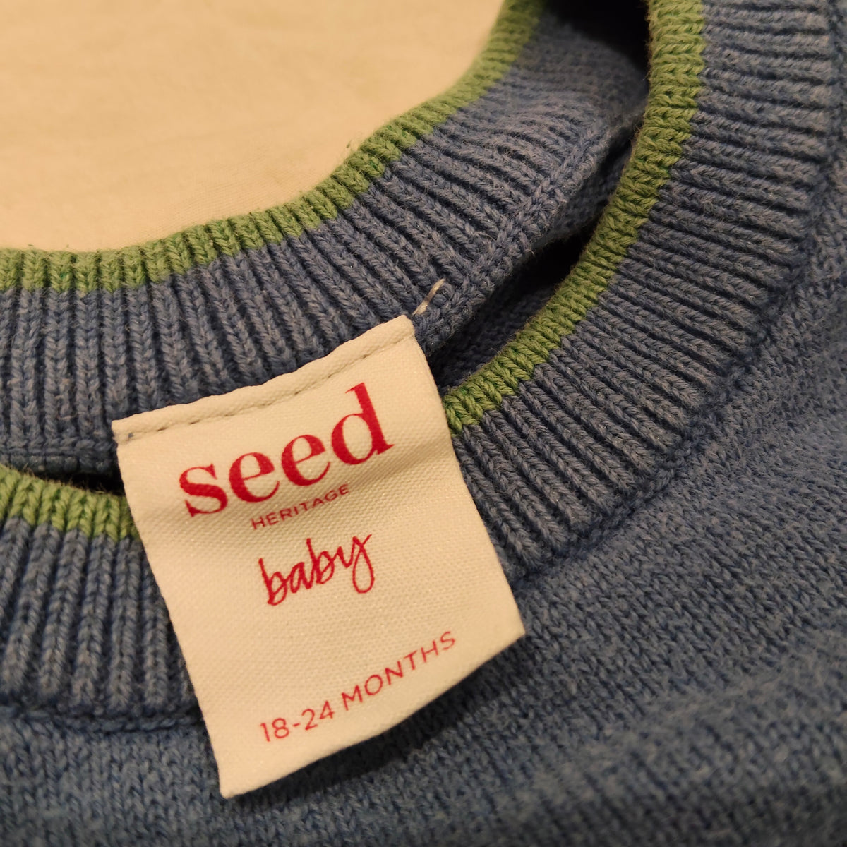 SEED Knit Jumper Size 18-24M Baby