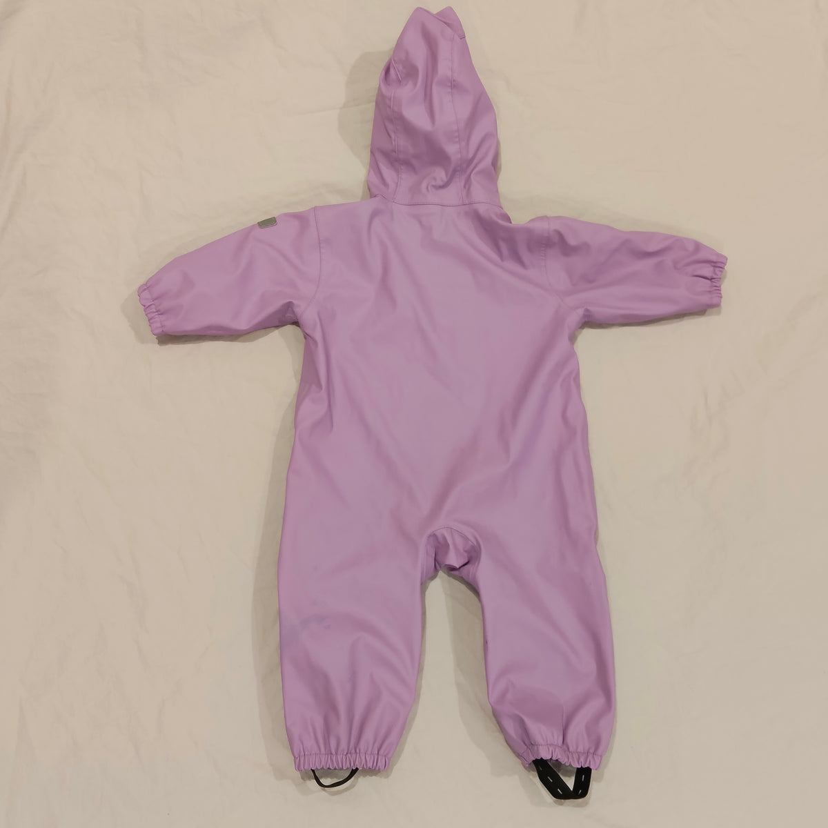 HATLEY Lilac Waterproof Puddlesuit Size 9-12M Baby
