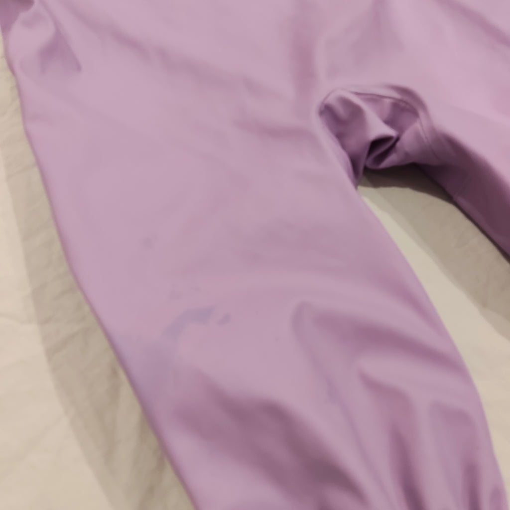 HATLEY Lilac Waterproof Puddlesuit Size 9-12M Baby