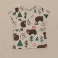 MINTI Tee Size 7 Girls Short Sleeve 'Woodland'
