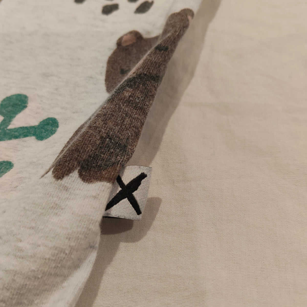 MINTI Tee Size 7 Girls Short Sleeve 'Woodland'
