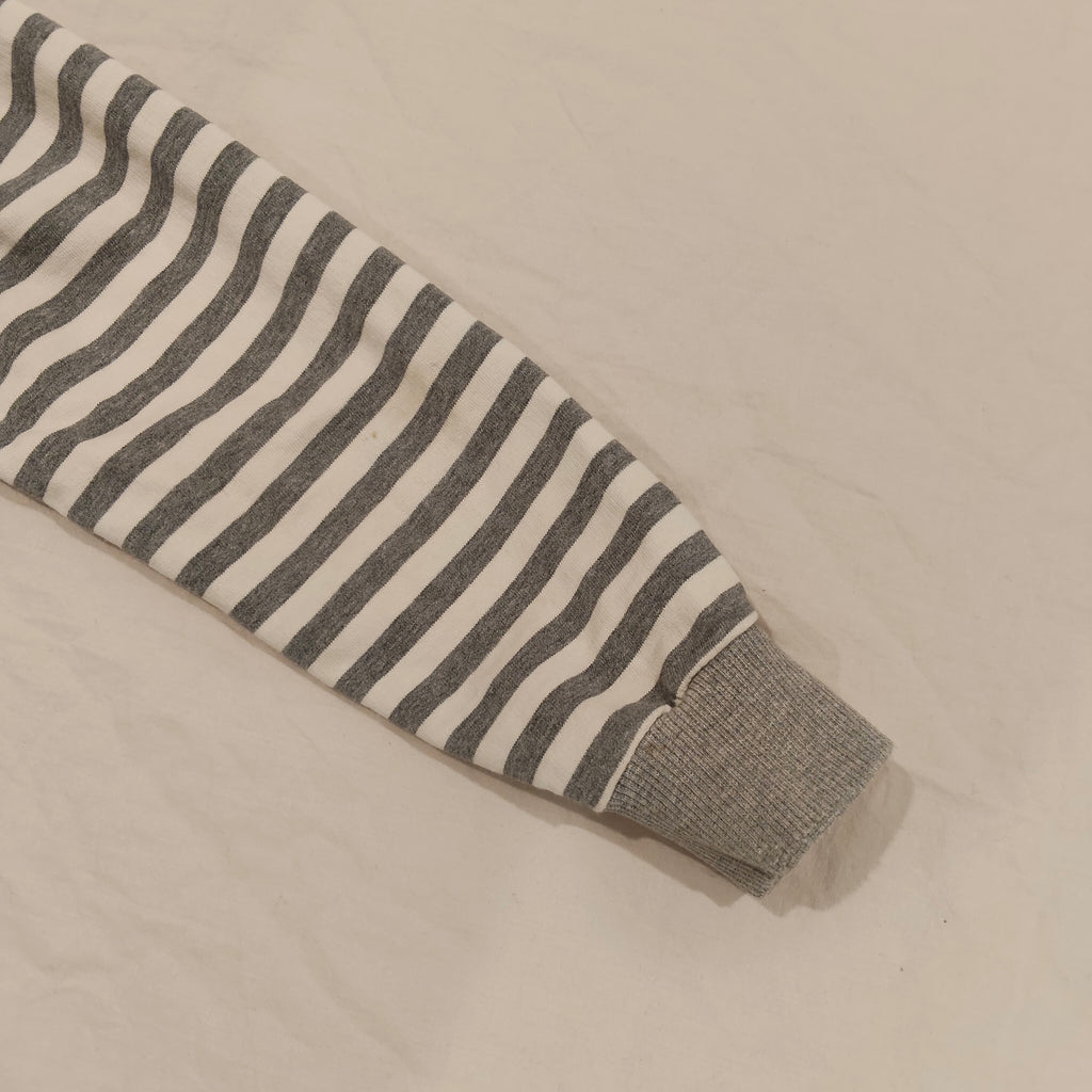 MINTI Jumper Size 5 Jumper grey & white stripes