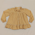 MAC + ELLIE Top Size 8 Girls Long Sleeve Baby Doll Gingham