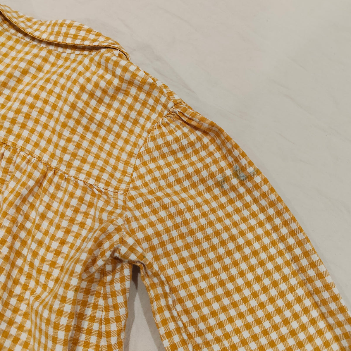 MAC + ELLIE Top Size 8 Girls Long Sleeve Baby Doll Gingham
