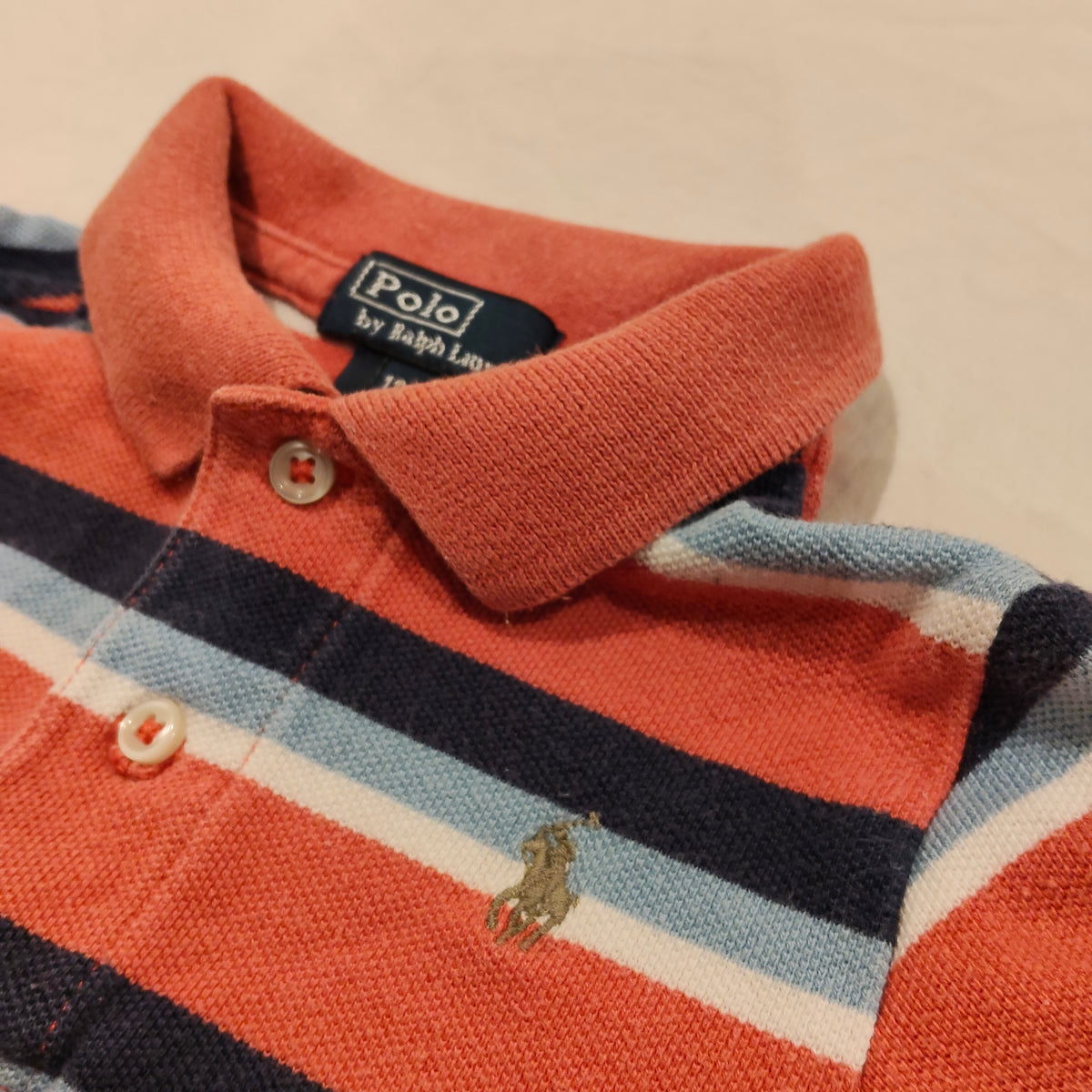 RALPH LAUREN Polo Top Size 12M Baby Short Sleeve