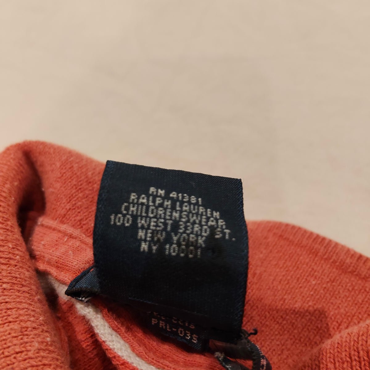 RALPH LAUREN Polo Top Size 12M Baby Short Sleeve