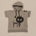 BAND OF BOYS Hoodie Size 7 Boys Short Sleeve