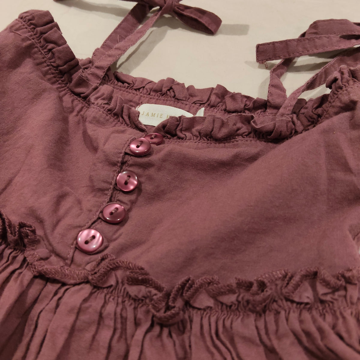 JAMIE KAY Dress Size 1yr Girls Organic Cotton
