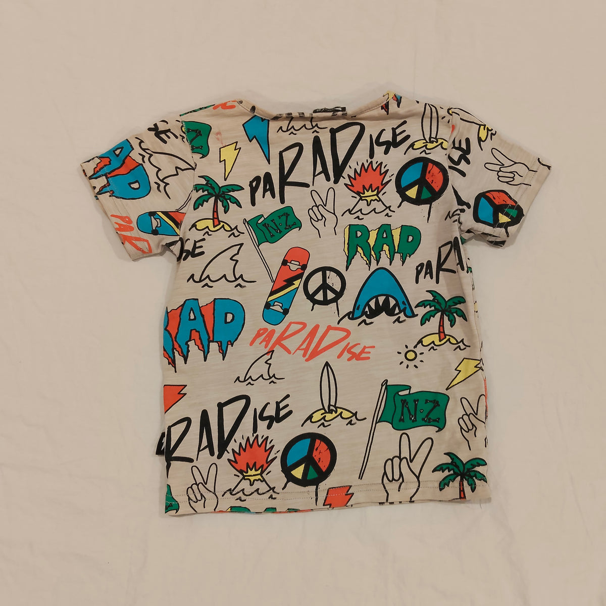 RADICOOL DUDE Tee Size 2 Boys 'RAD'