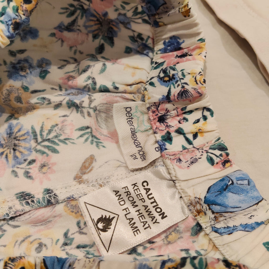 PETER ALEXANDER Pyjama Set Size 8YRS Girls 'Peter Rabbit