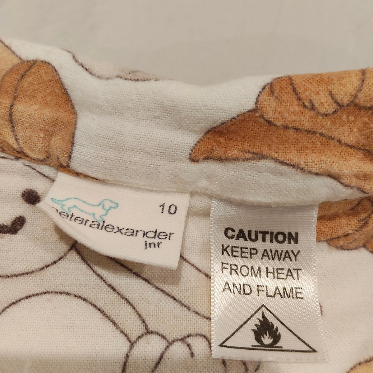 PETER ALEXANDER Pyjama Top Size 10YRS