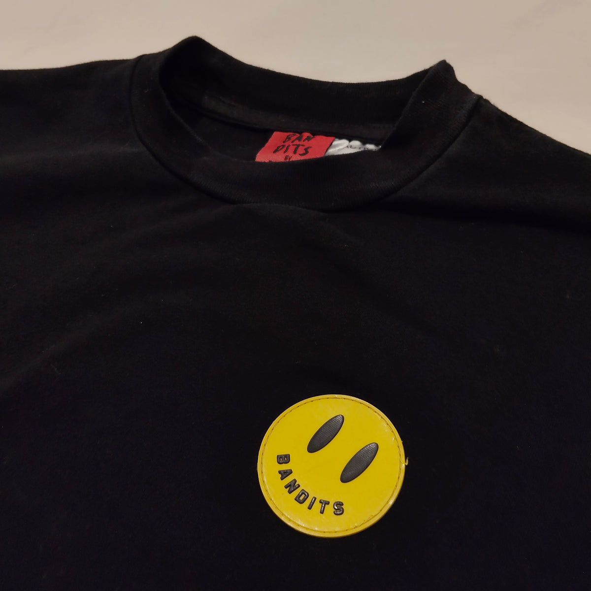 BAND OF BOYS Long Sleeve Bandits Black Top Size 10 Boys