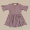 THE GIRL CLUB Flare Sleeve Rib Dress Size 5 Girls