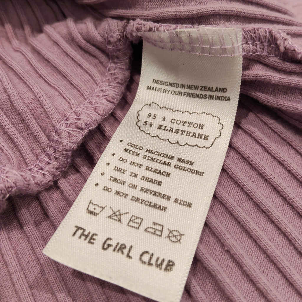 THE GIRL CLUB Flare Sleeve Rib Dress Size 5 Girls