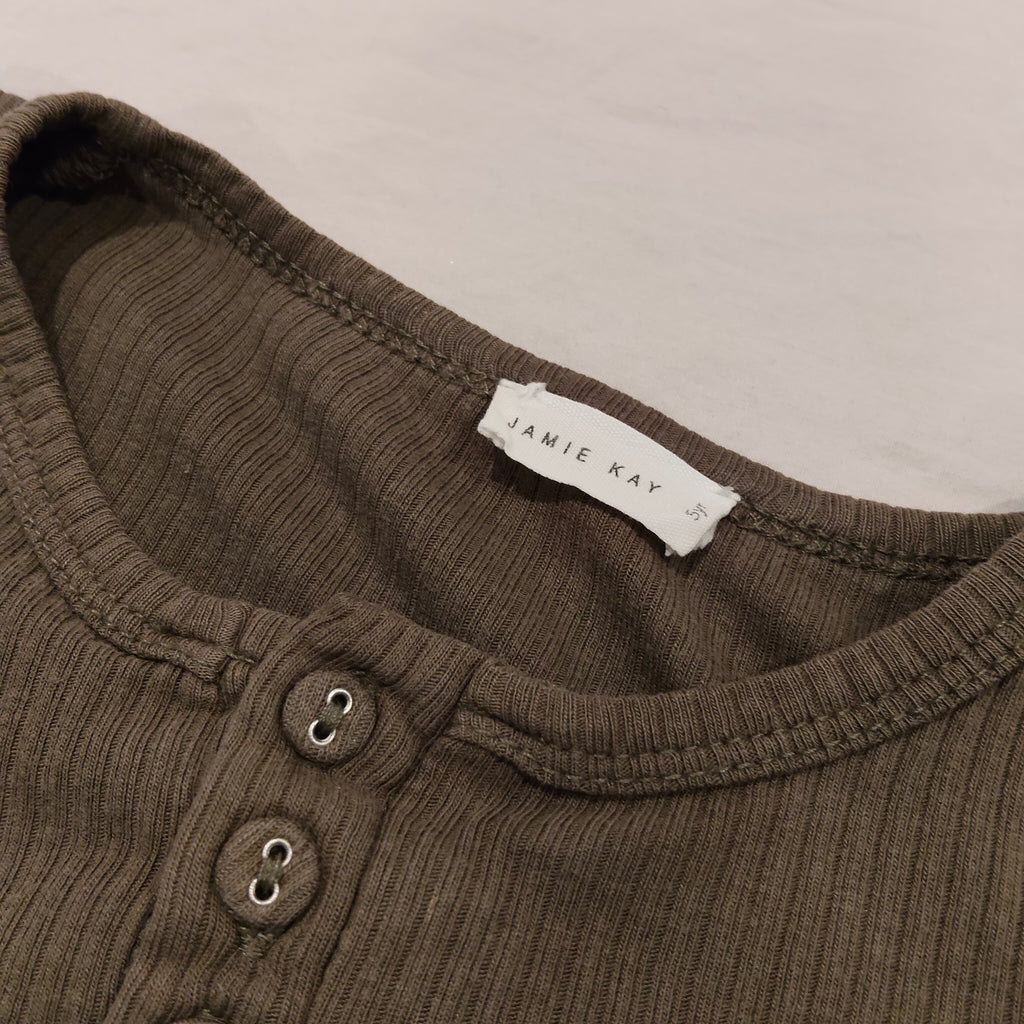 JAMIE KAY Organic Cotton Modal Long Sleeve Size 5YRS Girls