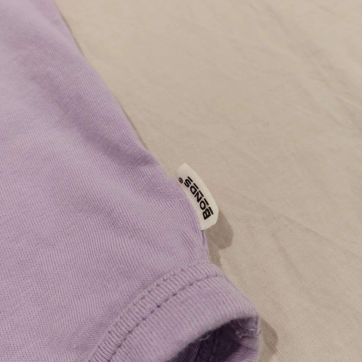 BONDS bodysuit lilac short sleeve Size 6-12M Baby Girls
