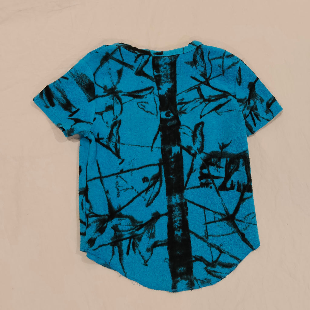 STONE CREEK Top Size 4 Boys Short Sleeve 'Bushlite Tee in Blaze Blue'