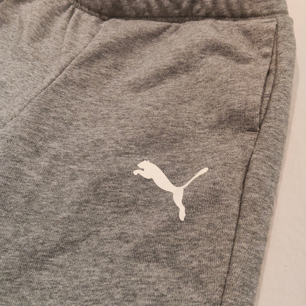 PUMA Track Pants Size 7-8Y Boys Grey