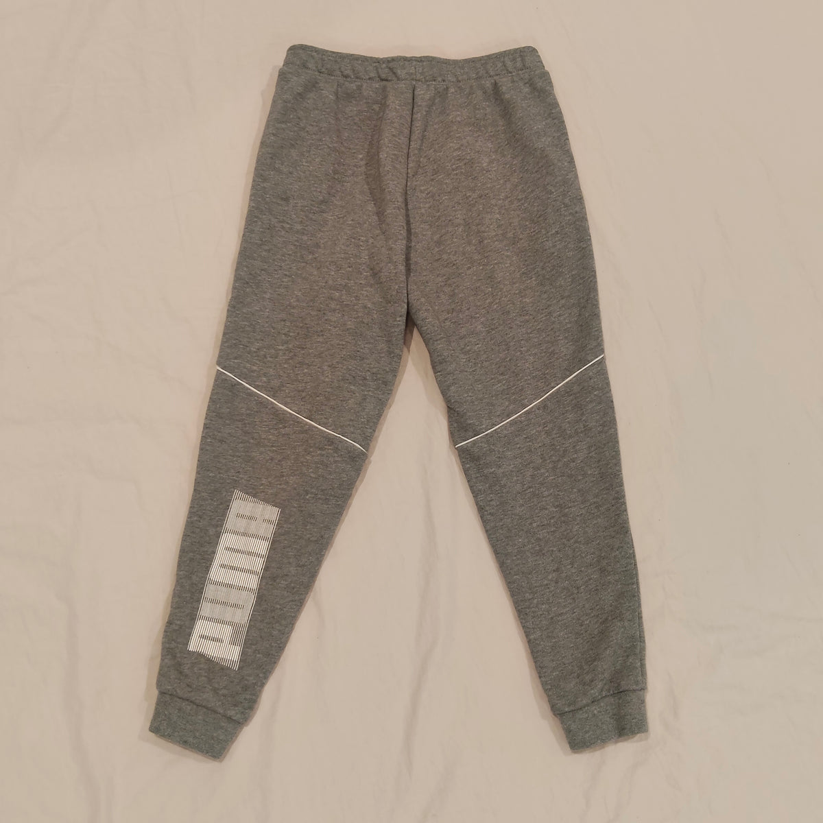 PUMA Track Pants Size 7-8Y Boys Grey
