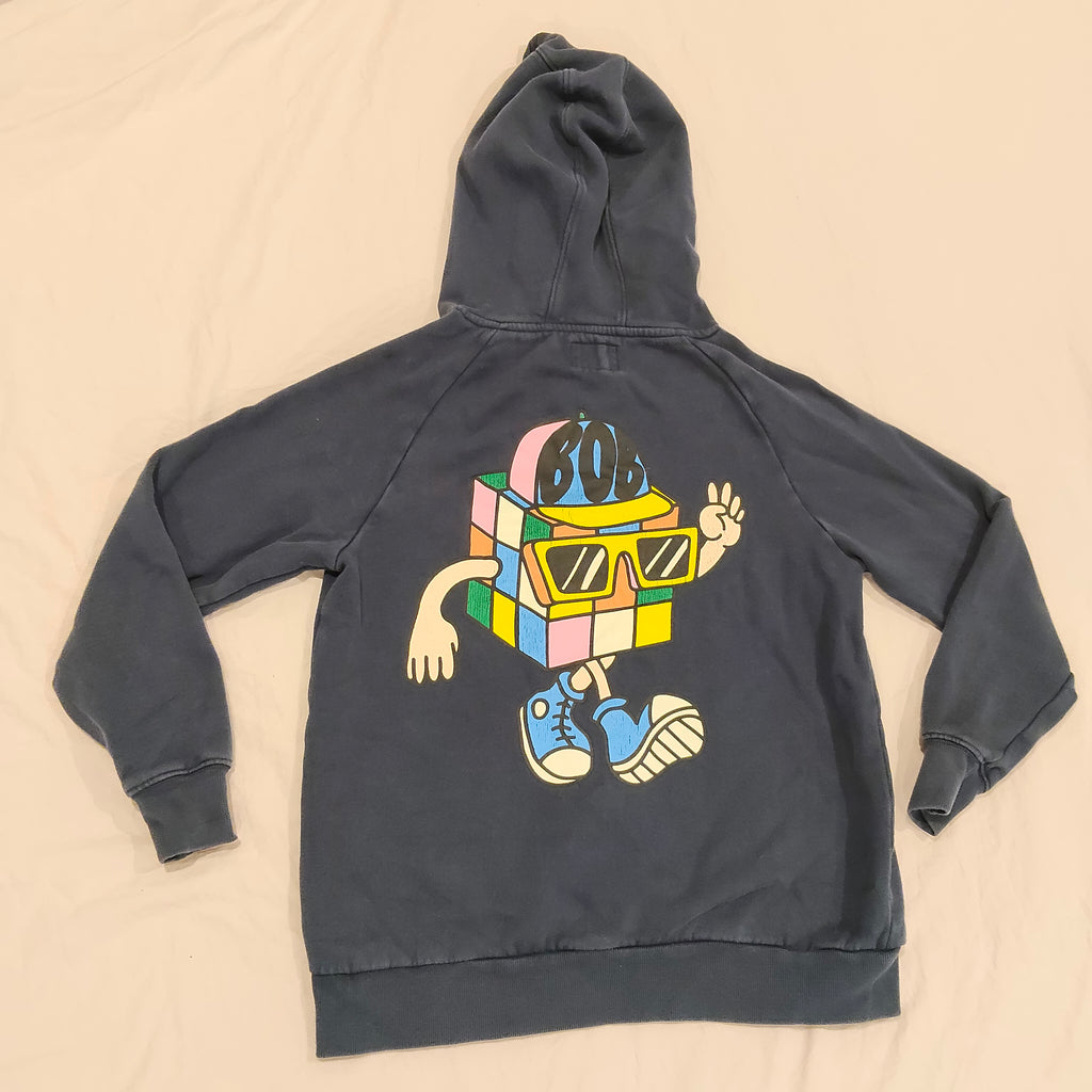 BAND OF BOYS Hoodie Size 12 Boys Navy