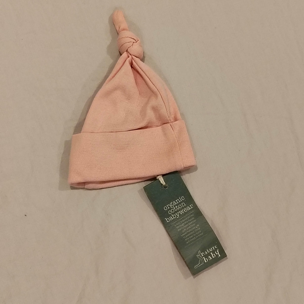 New NATURE BABY Hat Baby Size 0-6M Pink