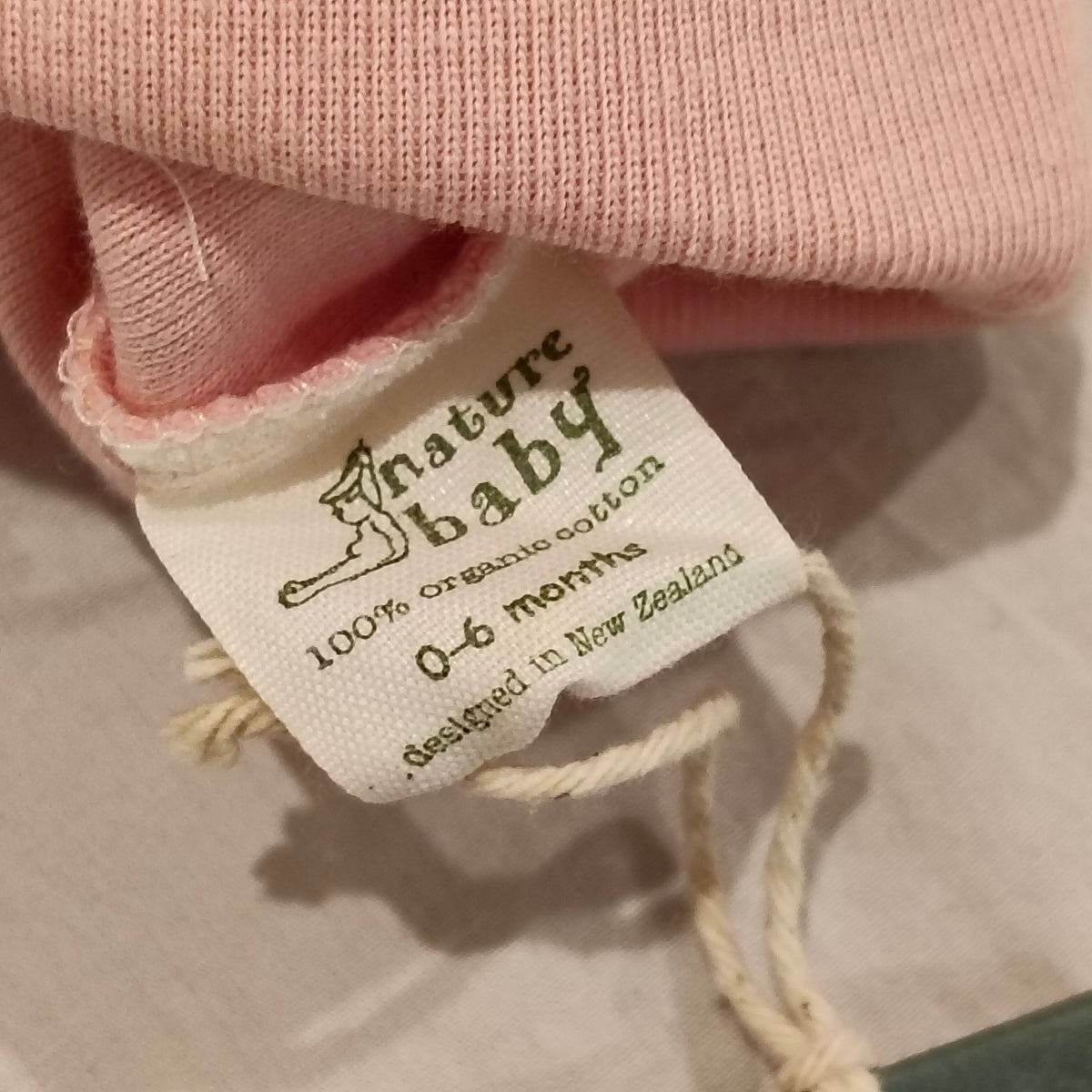 New NATURE BABY Hat Baby Size 0-6M Pink