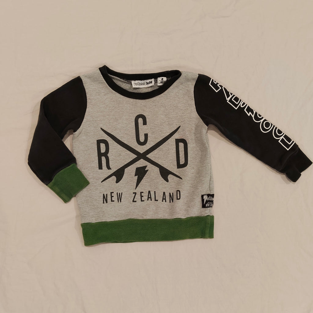 RADICOOL DUDE Jumper SIze 2 Boys RCD NZ