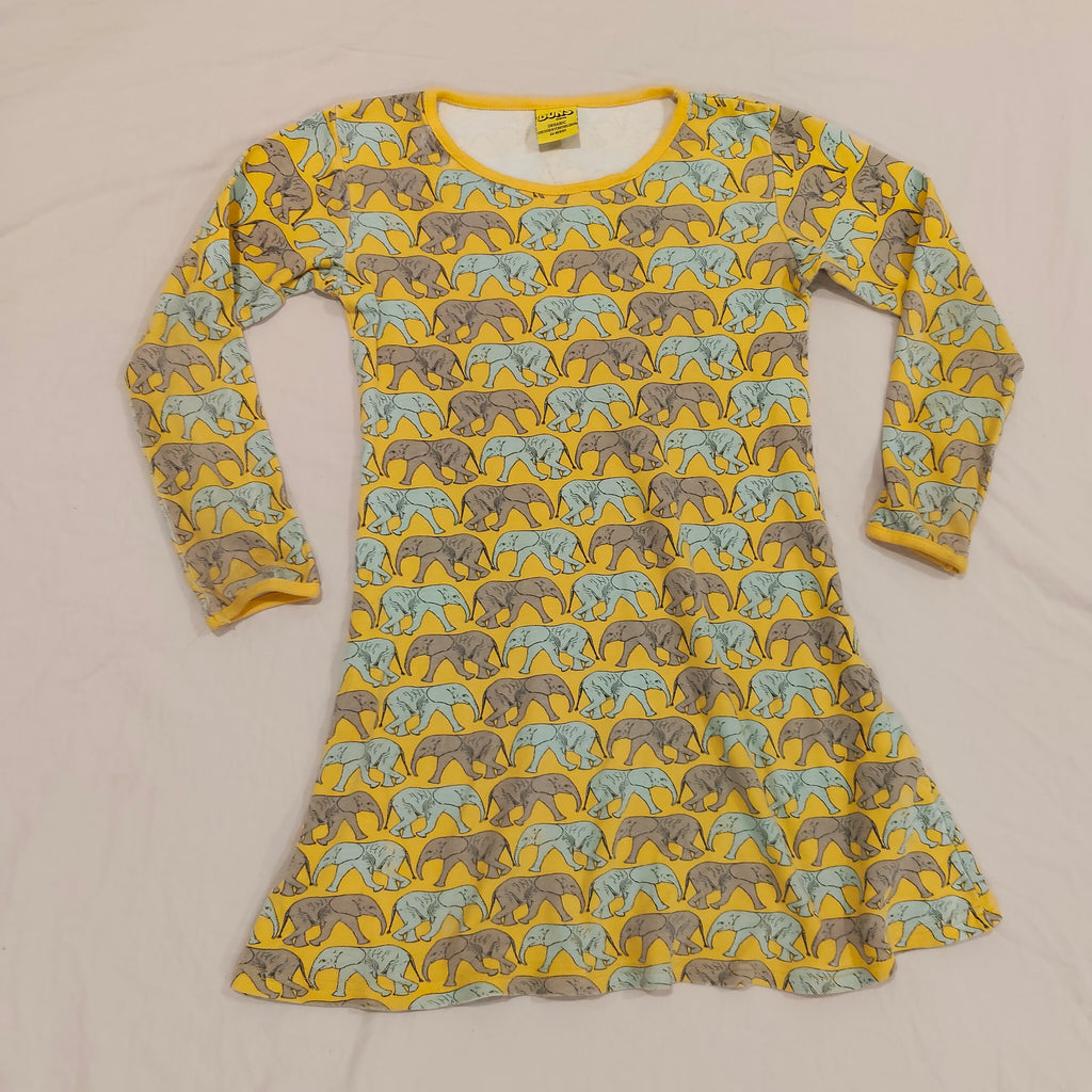 DUNS SWEDEN Yellow Dress Size 7-8YRS  Girls (play condition)