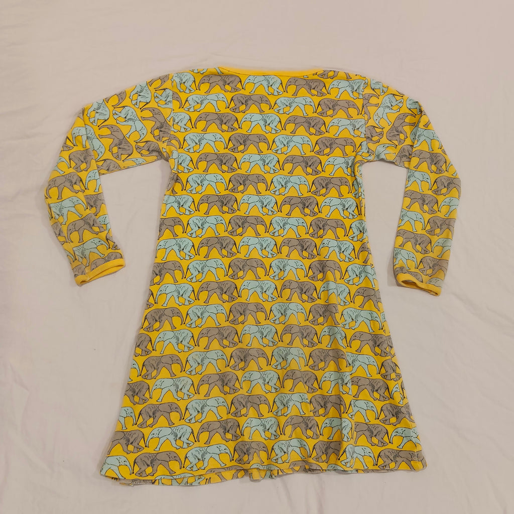 DUNS SWEDEN Yellow Dress Size 7-8YRS  Girls (play condition)