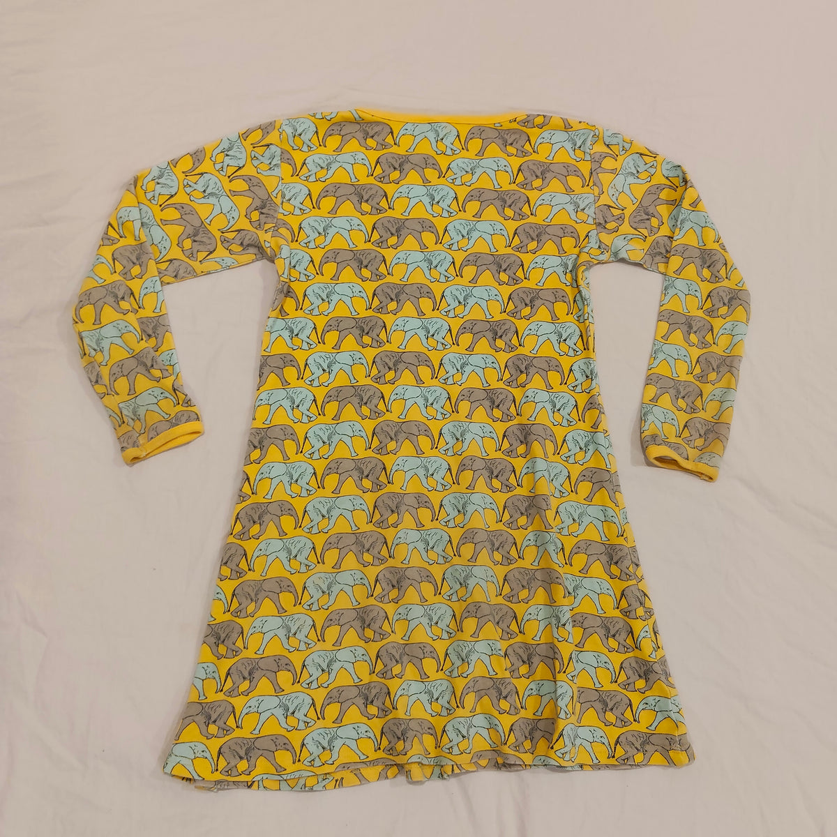 DUNS SWEDEN Yellow Dress Size 7-8YRS  Girls (play condition)