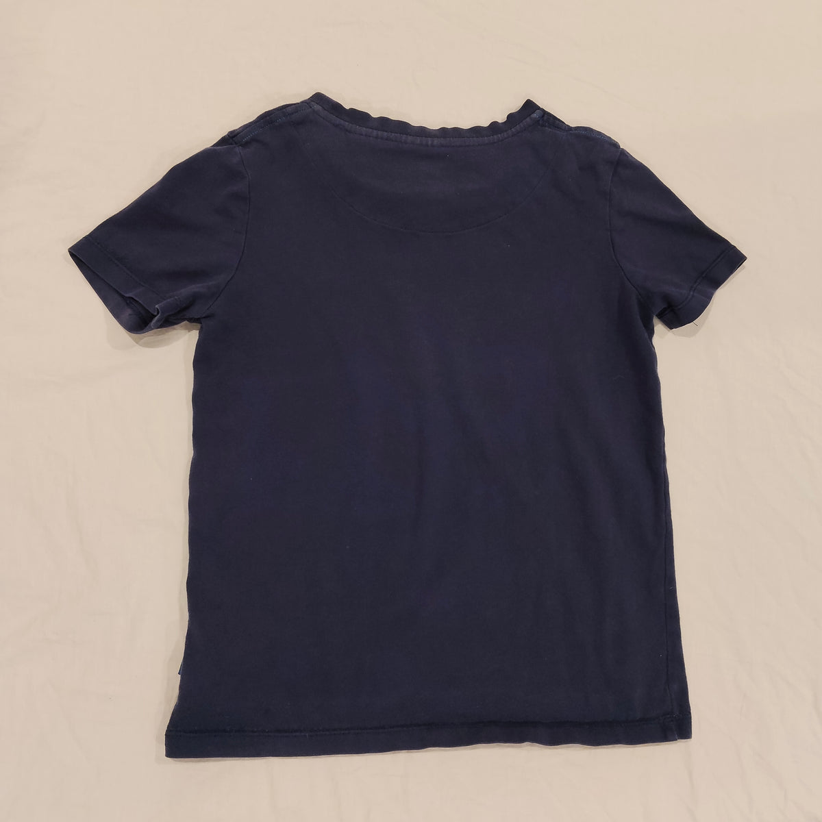 PETER ALEXANDER Sleep Tee Navy Short Sleeve Size 8 Boys