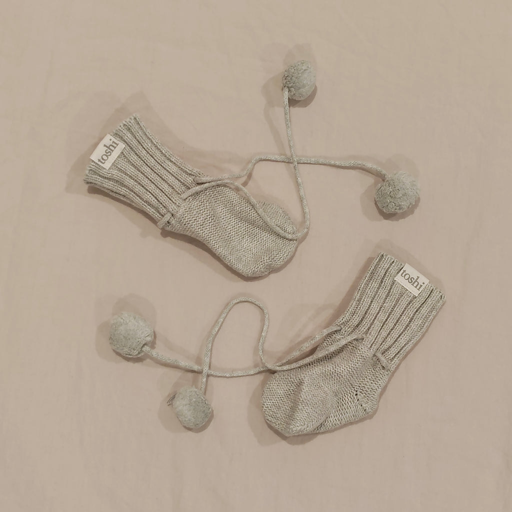 TOSHI Organic Cotton Socks Size 0-3M Baby