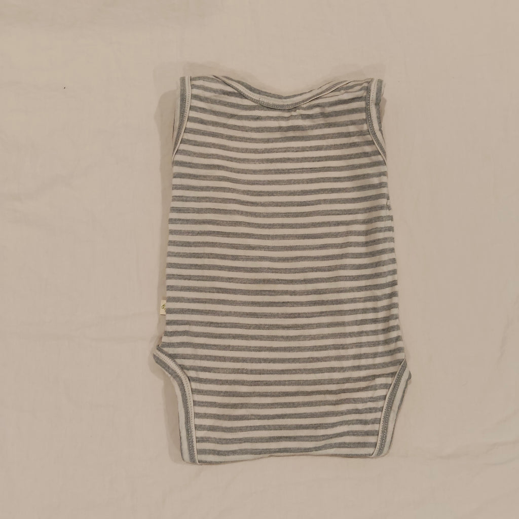 MOKOPUNA 100% Merino Singlet Bodysuit Size 0-3M Baby