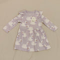 NEW Cotton Dress Size 1 Girls Swans