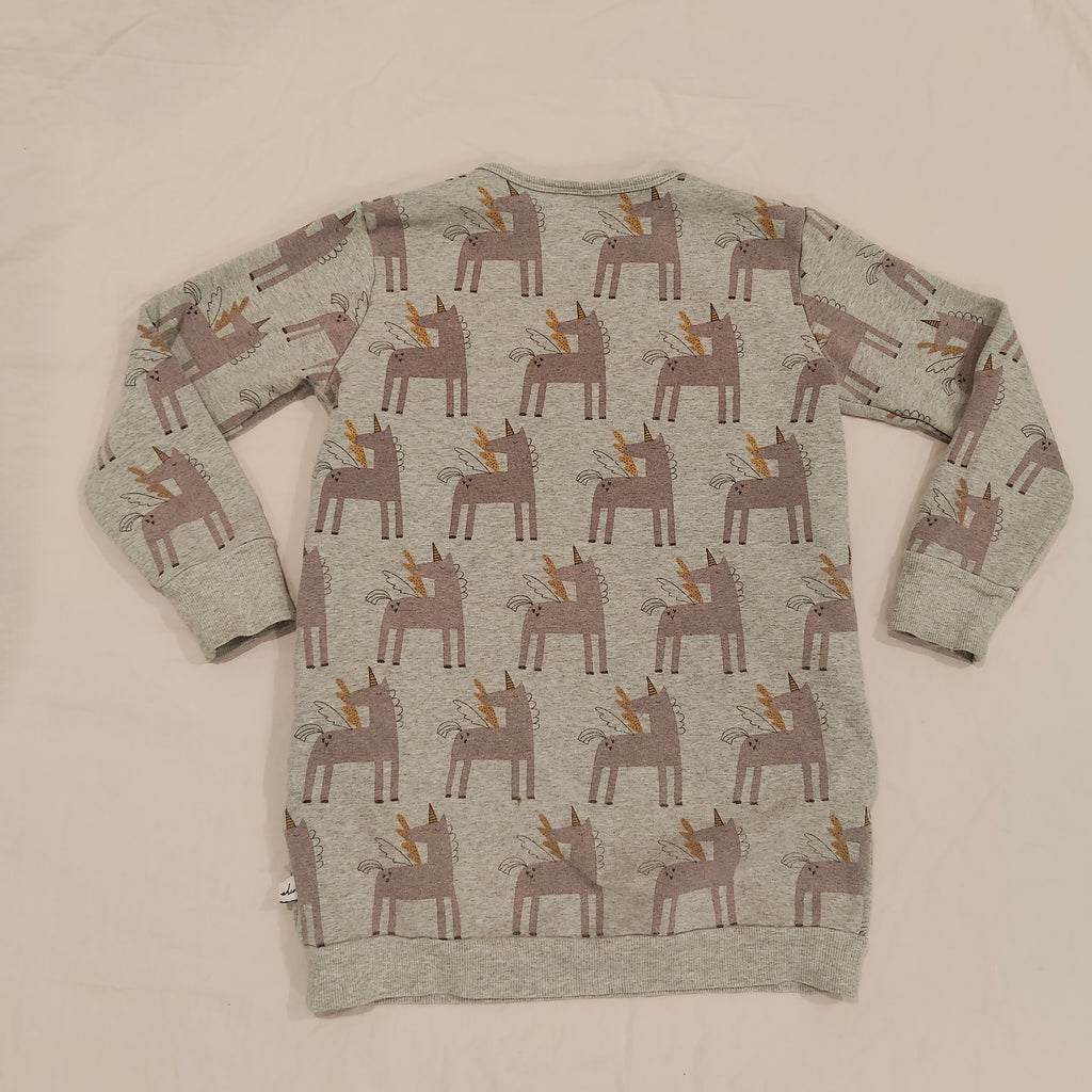 KISSED by RADICOOL Dress Size 8 Girls Long Sleeve 'Unicorn'