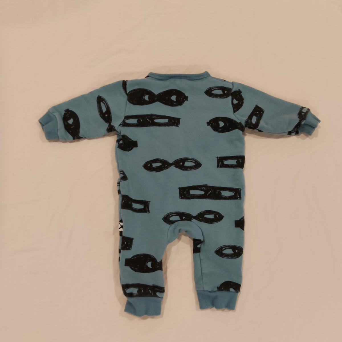 MINTI Zip Coverall Size 3-6M Baby Boys