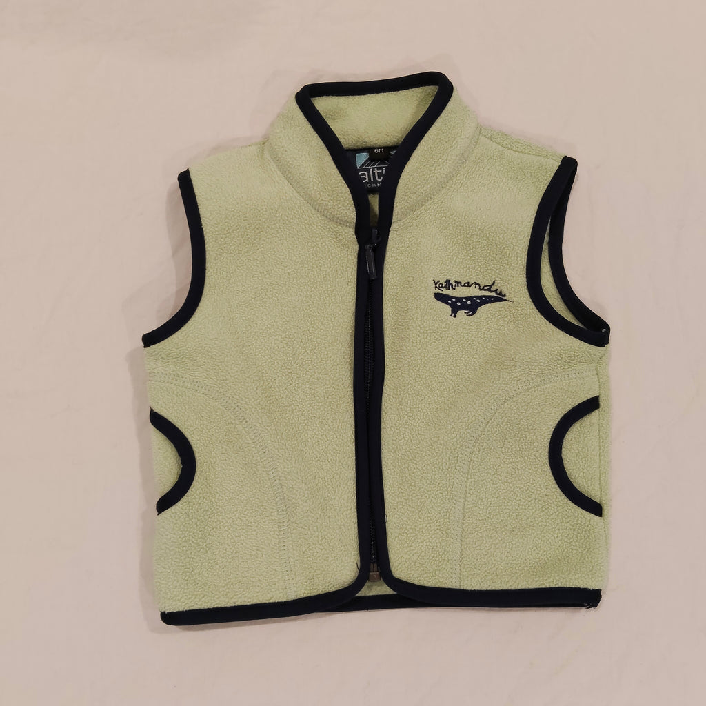 KATHMANDU Vest Size 6M Baby Light Green