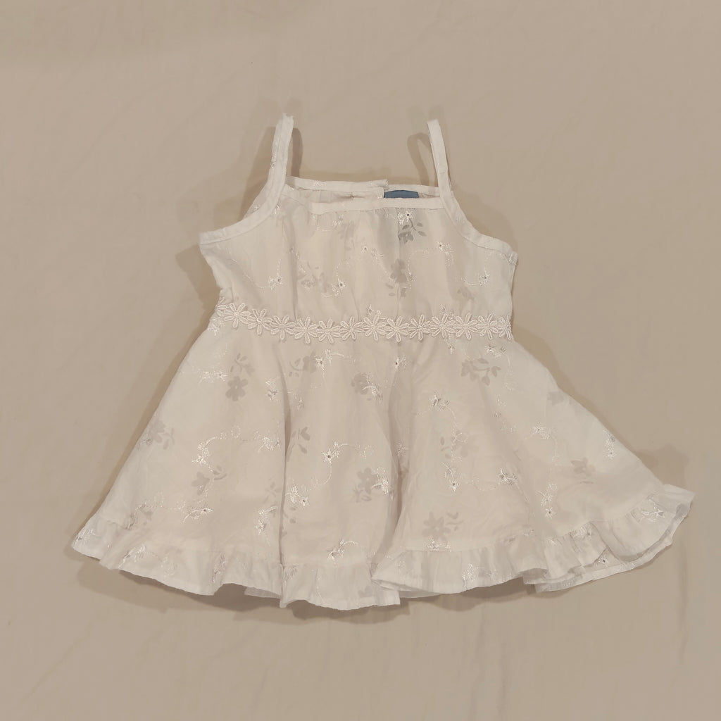 PUMPKIN PATCH White Summer Dress Size 1 Baby Girls