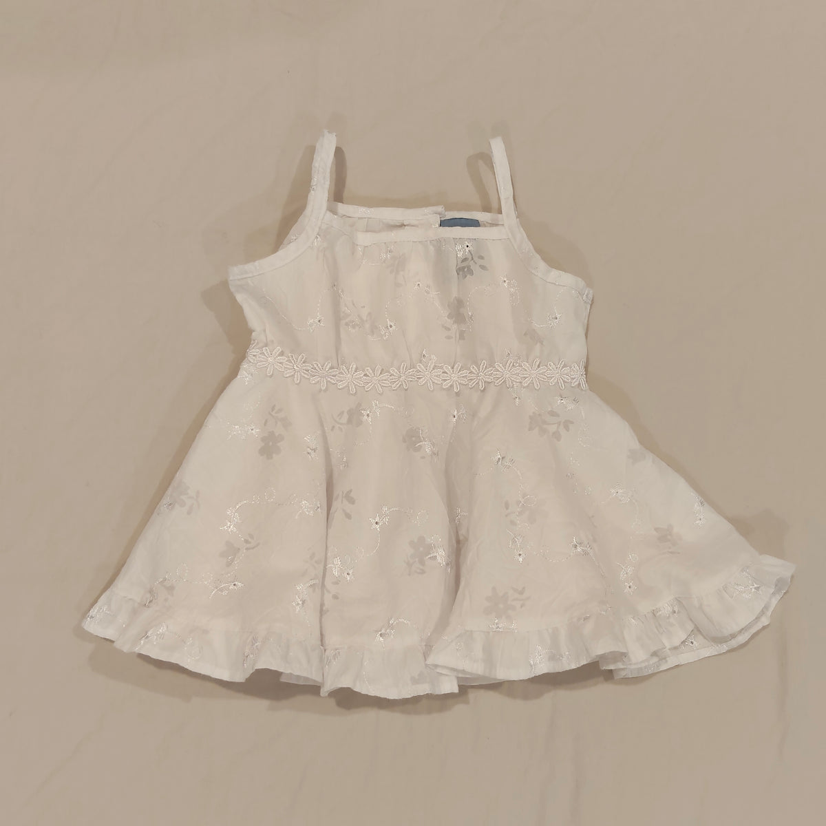 PUMPKIN PATCH White Summer Dress Size 1 Baby Girls