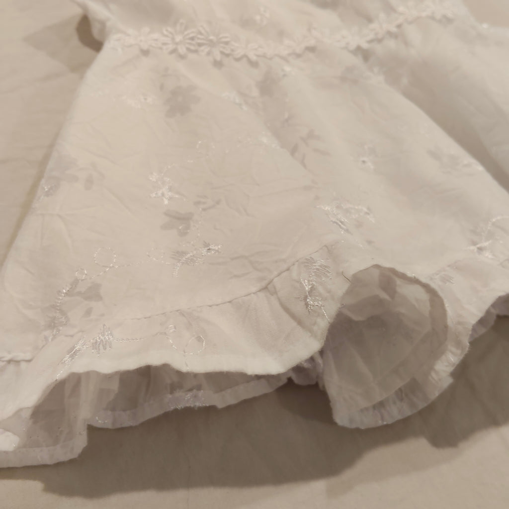 PUMPKIN PATCH White Summer Dress Size 1 Baby Girls