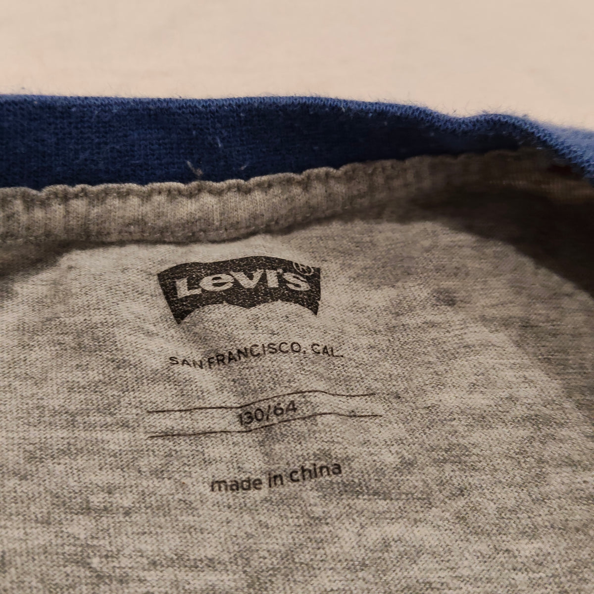 LEVIS Tee Size 7-8YRS Boys Short Sleeve