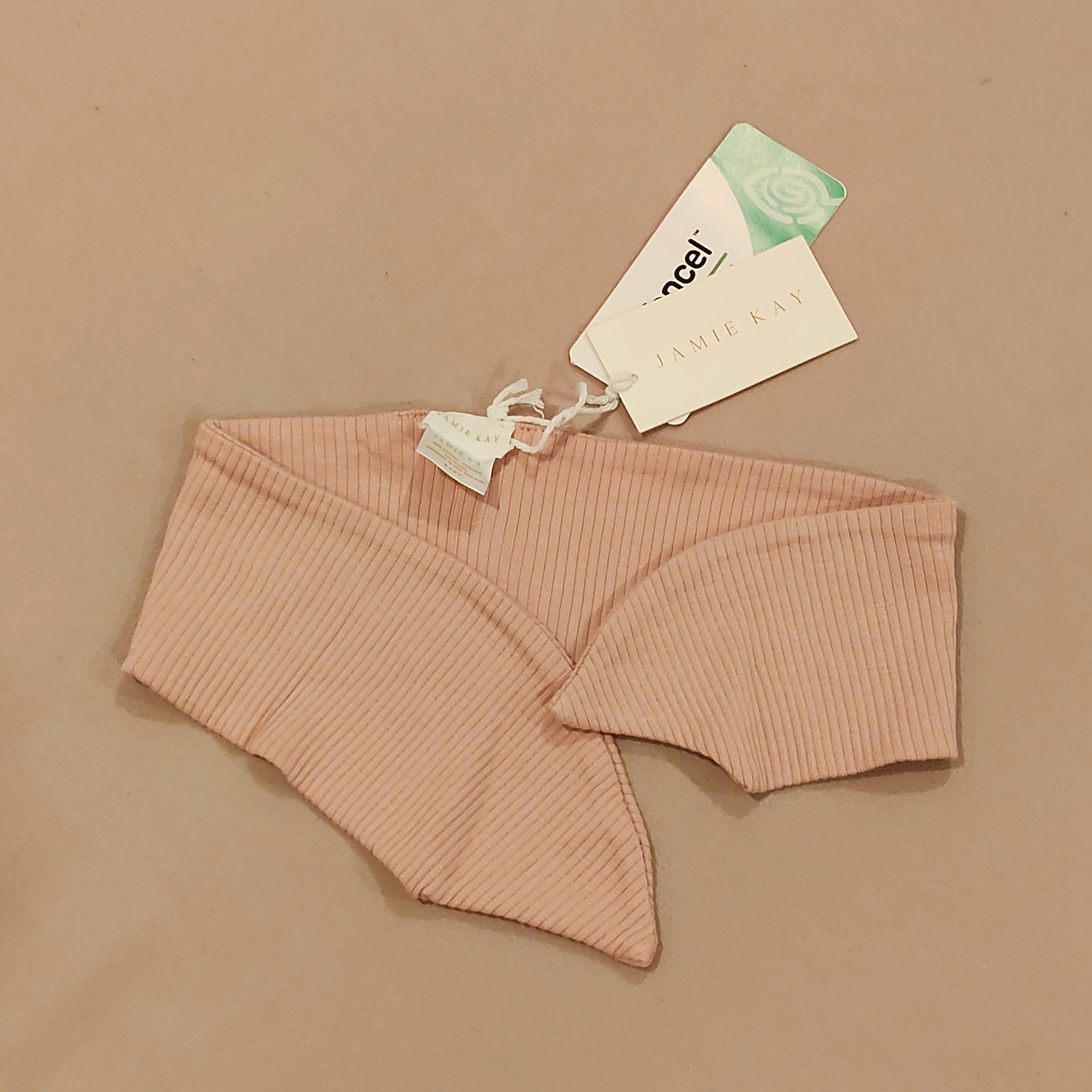 NEW JAMIE KAY organic cotton headband baby girl BNWT