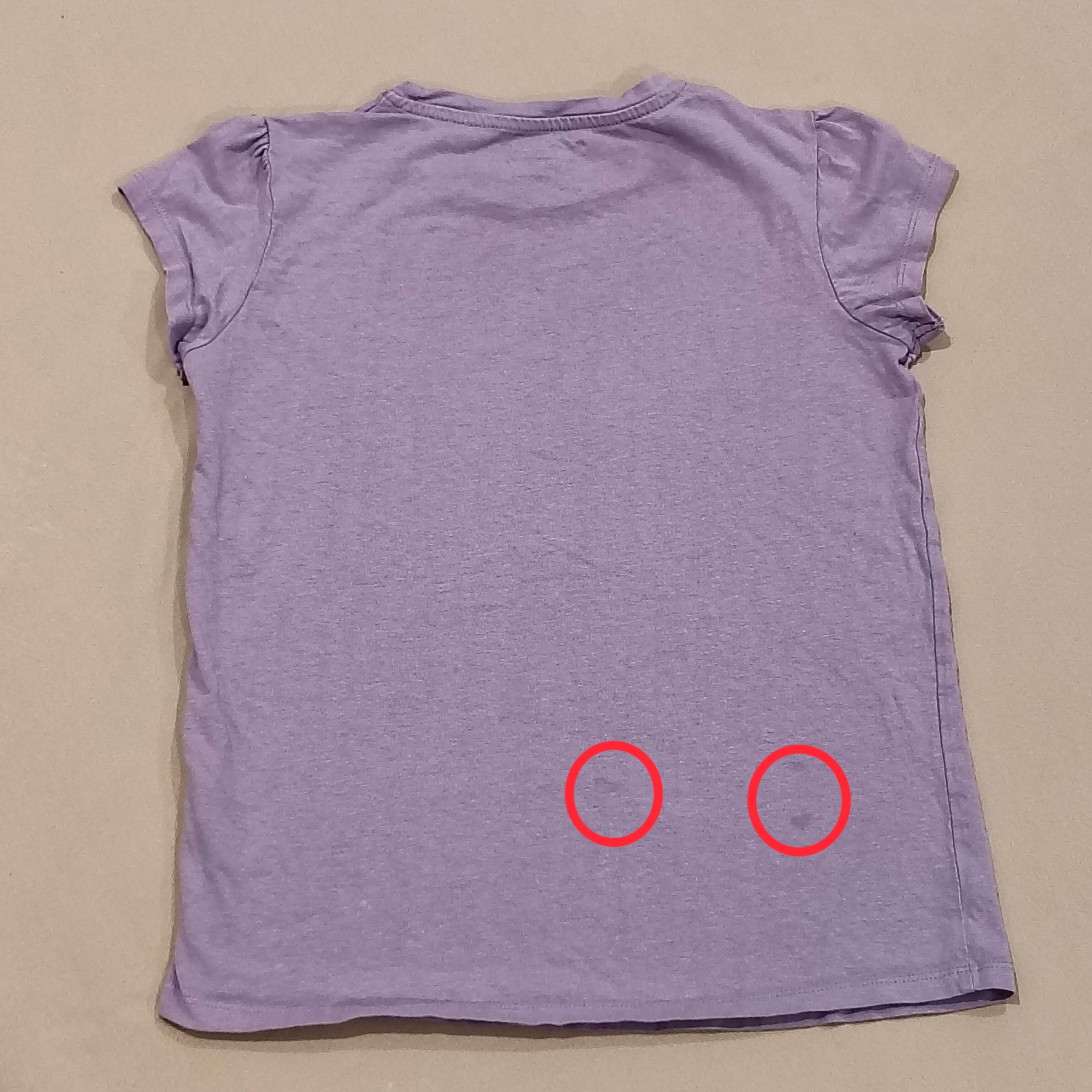 MOUNTAIN WAREHOUSE top size 11-12 girls purple short sleeve