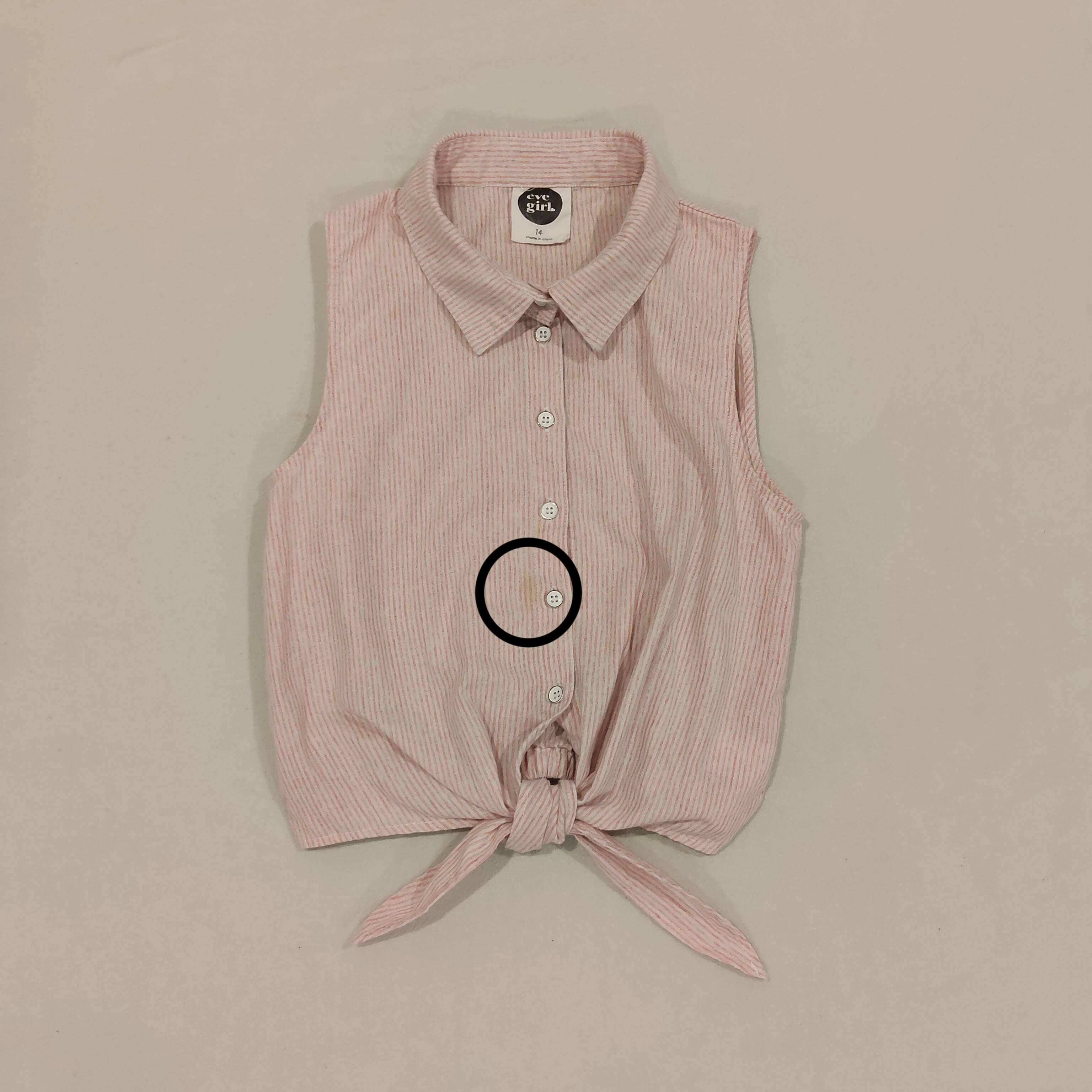 EVE GIRL top size 14yrs girls