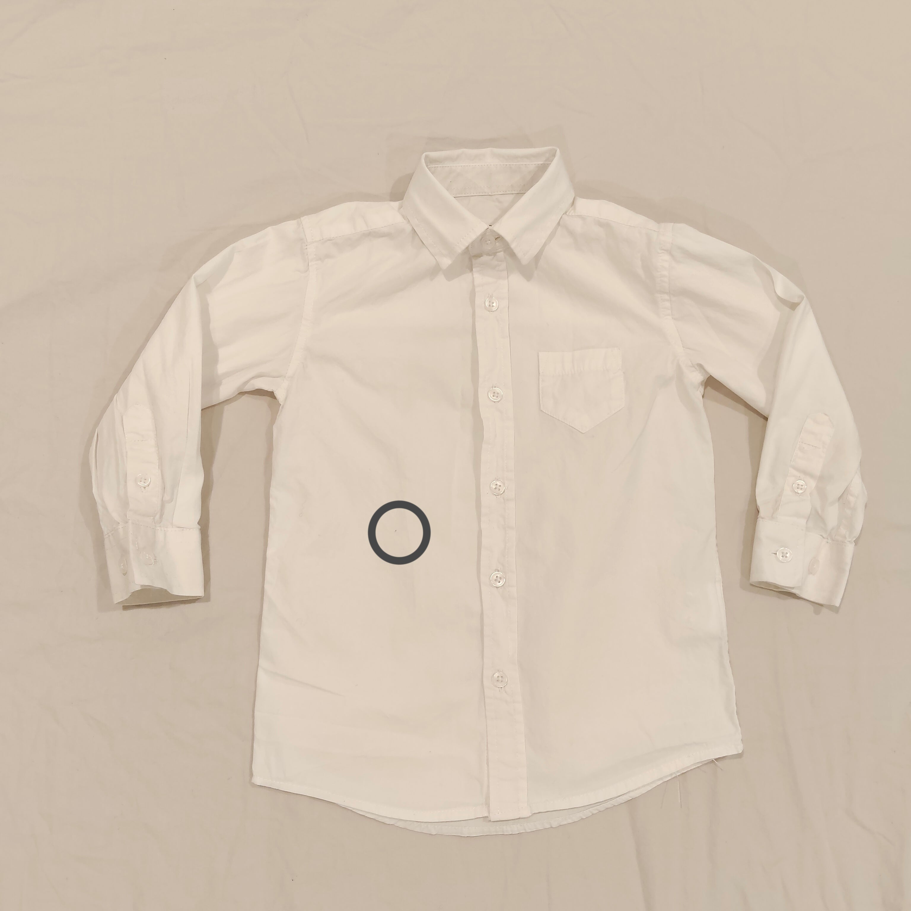 MAC + ELLIE shirt size 3 boys White