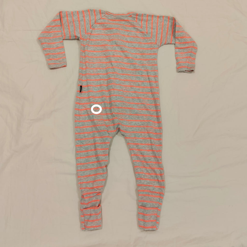 BONDS Wondersuit size 12-18m baby stripes