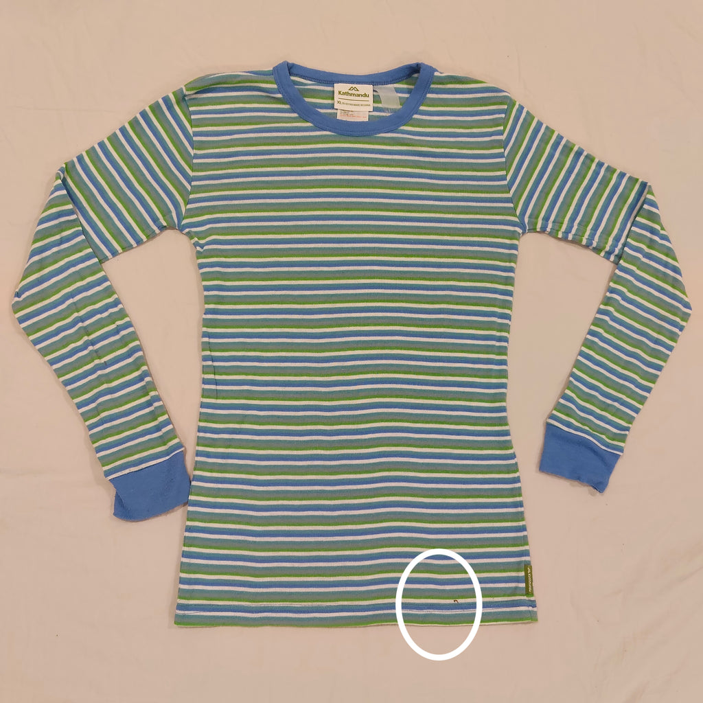 KATHMANDU thermal top size 10-12y unisex long sleeve
