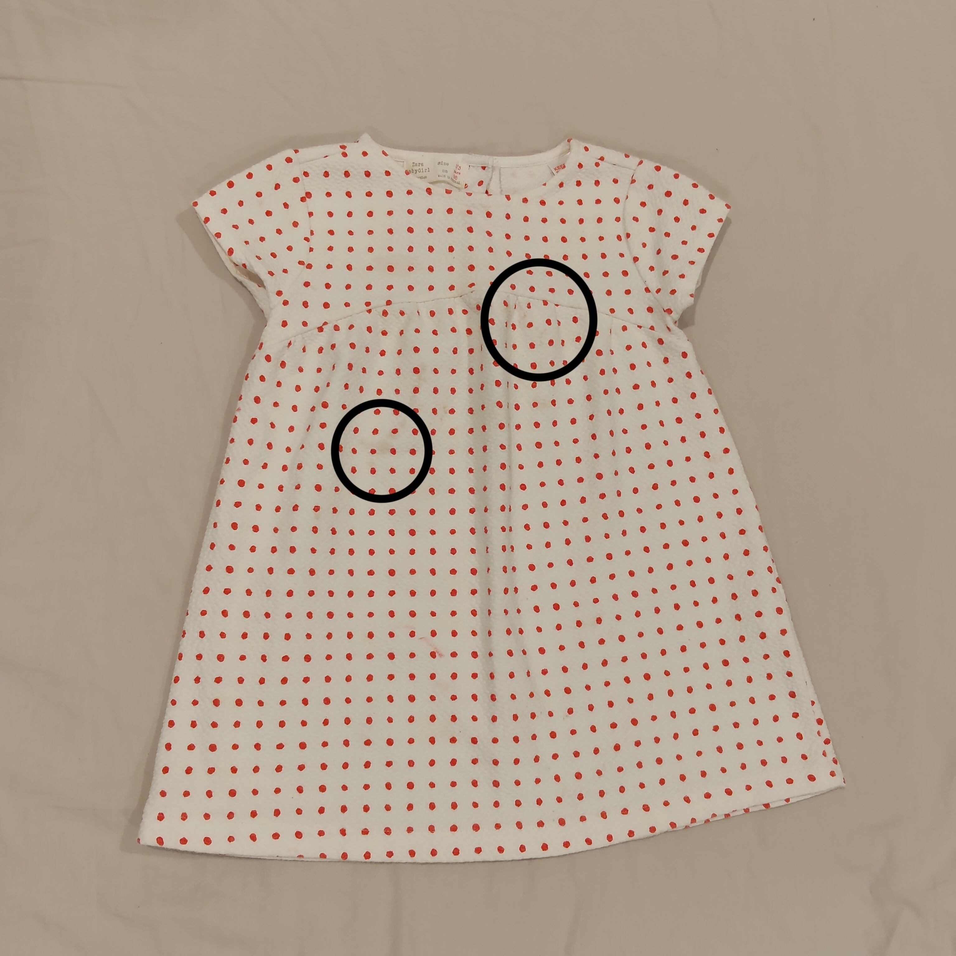 ZARA dress size 2-3yrs girls polka dot